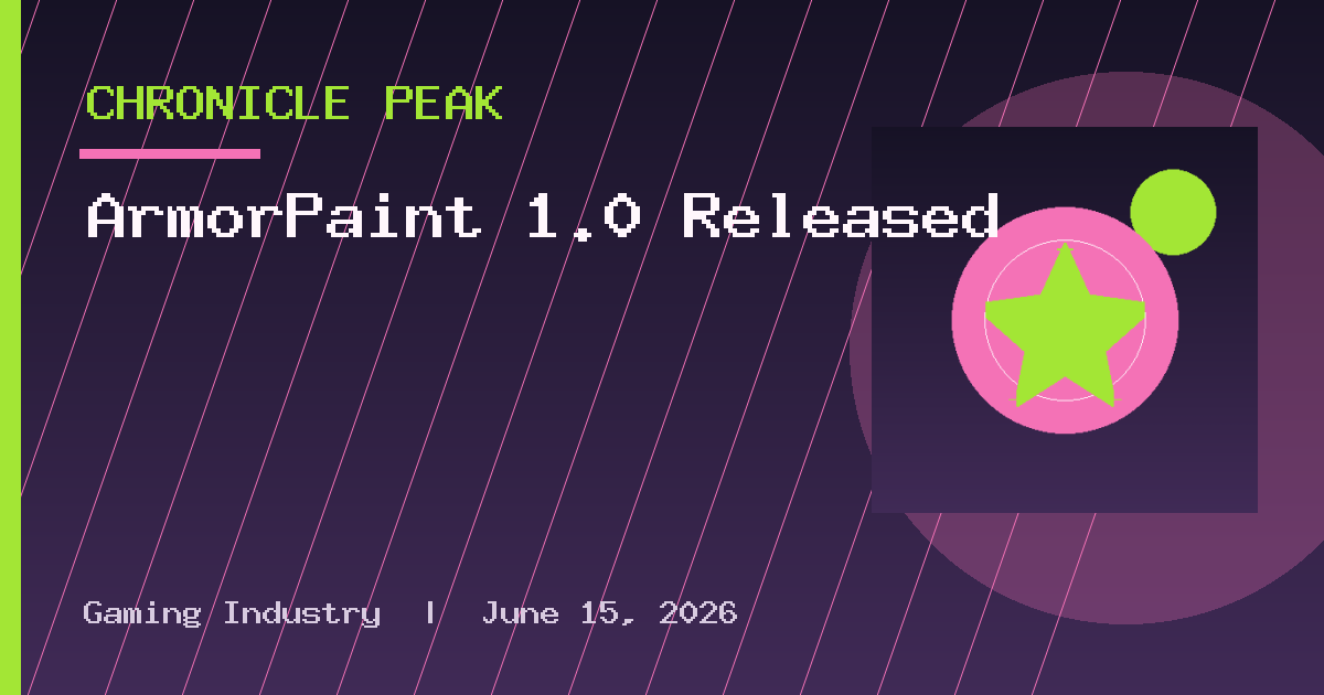 ArmorPaint 1.0 Released