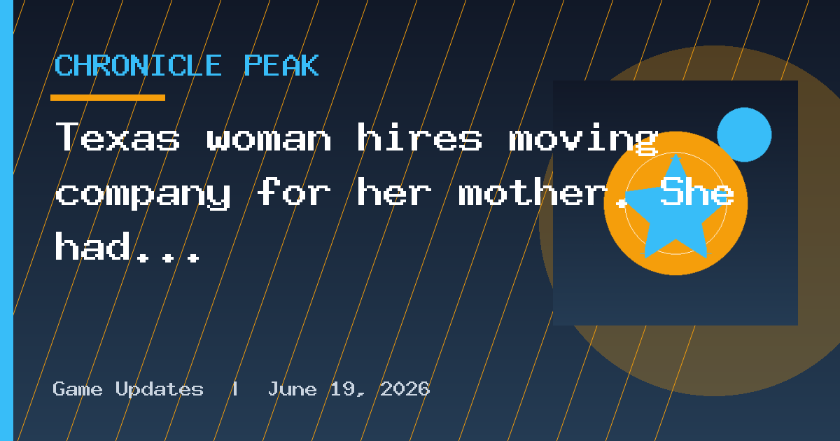 Texas woman hires moving company for her mother. She had no idea how
